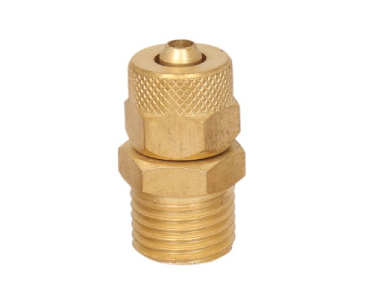 Brass PU Connecter